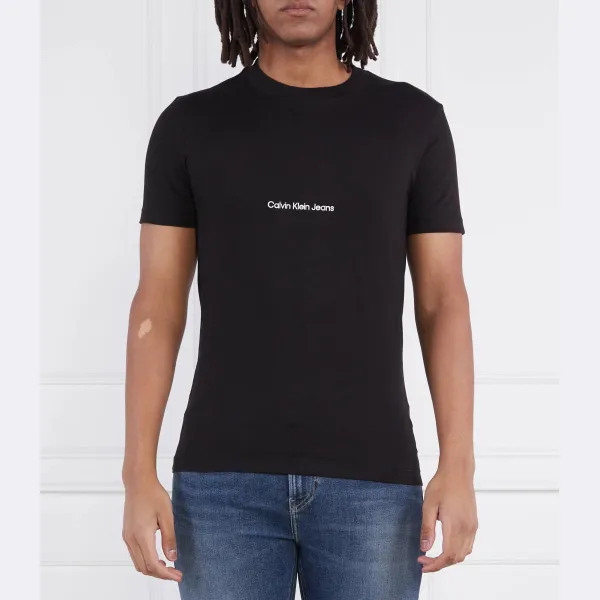 

Футболка стандартного кроя Institution Calvin Klein, черный