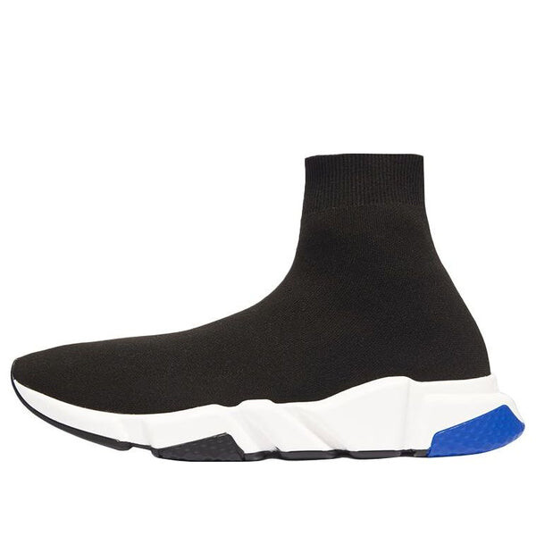 

Кроссовки speed knit trainer 'black blue' Balenciaga, черный