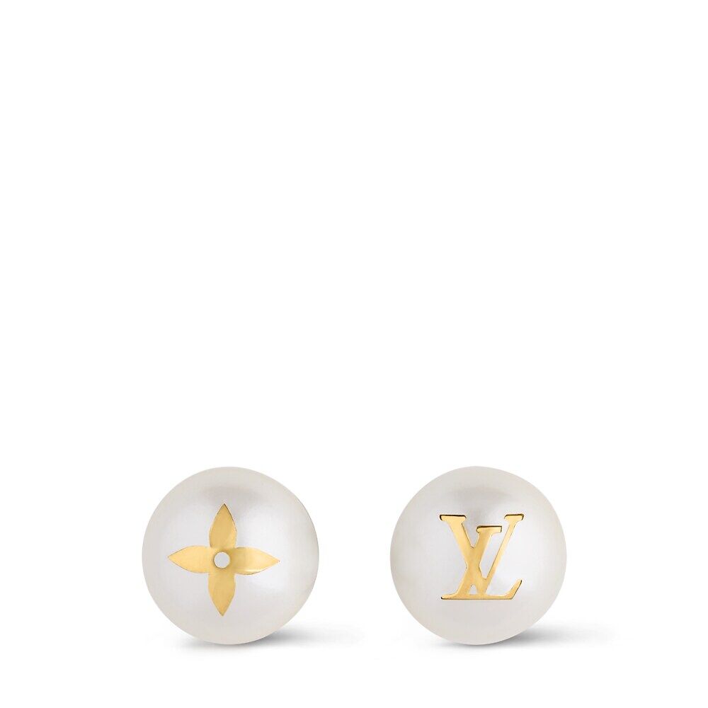 

Серьги My Mix Pearl Louis Vuitton, золотой