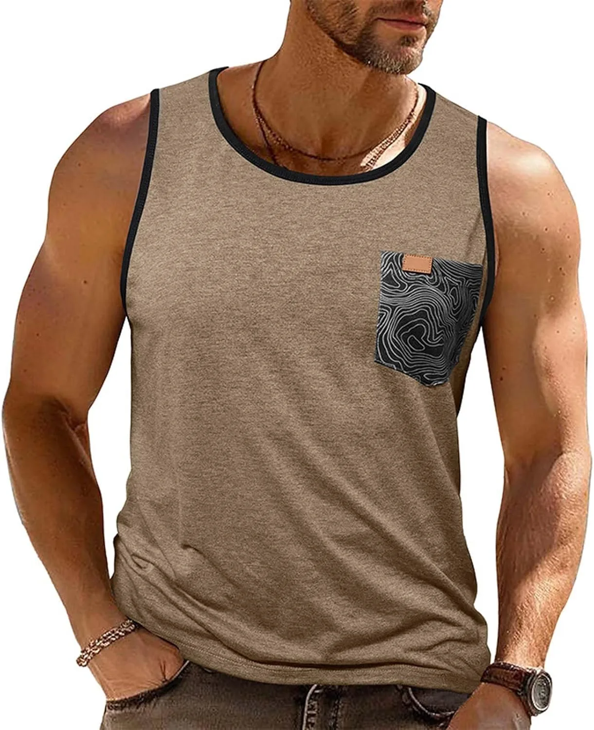 

Мужская майка с карманом YSERB