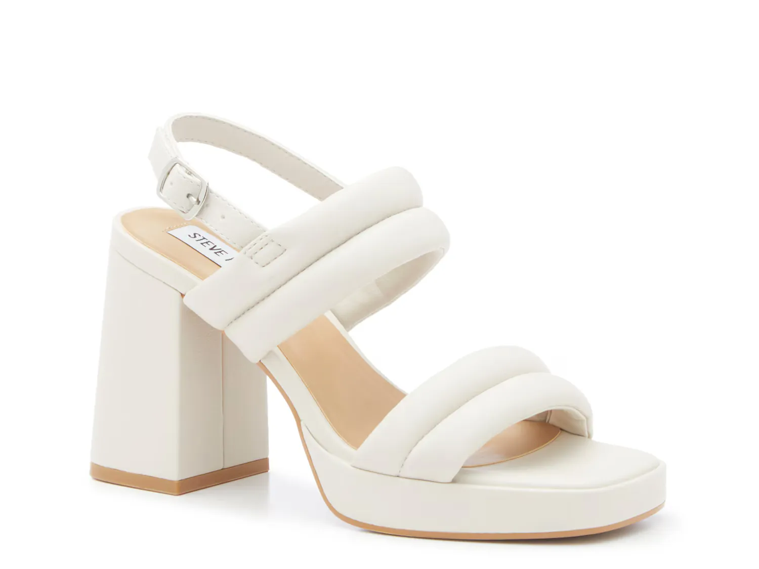 

Сандалии Ezra Sandal Steve Madden, белый