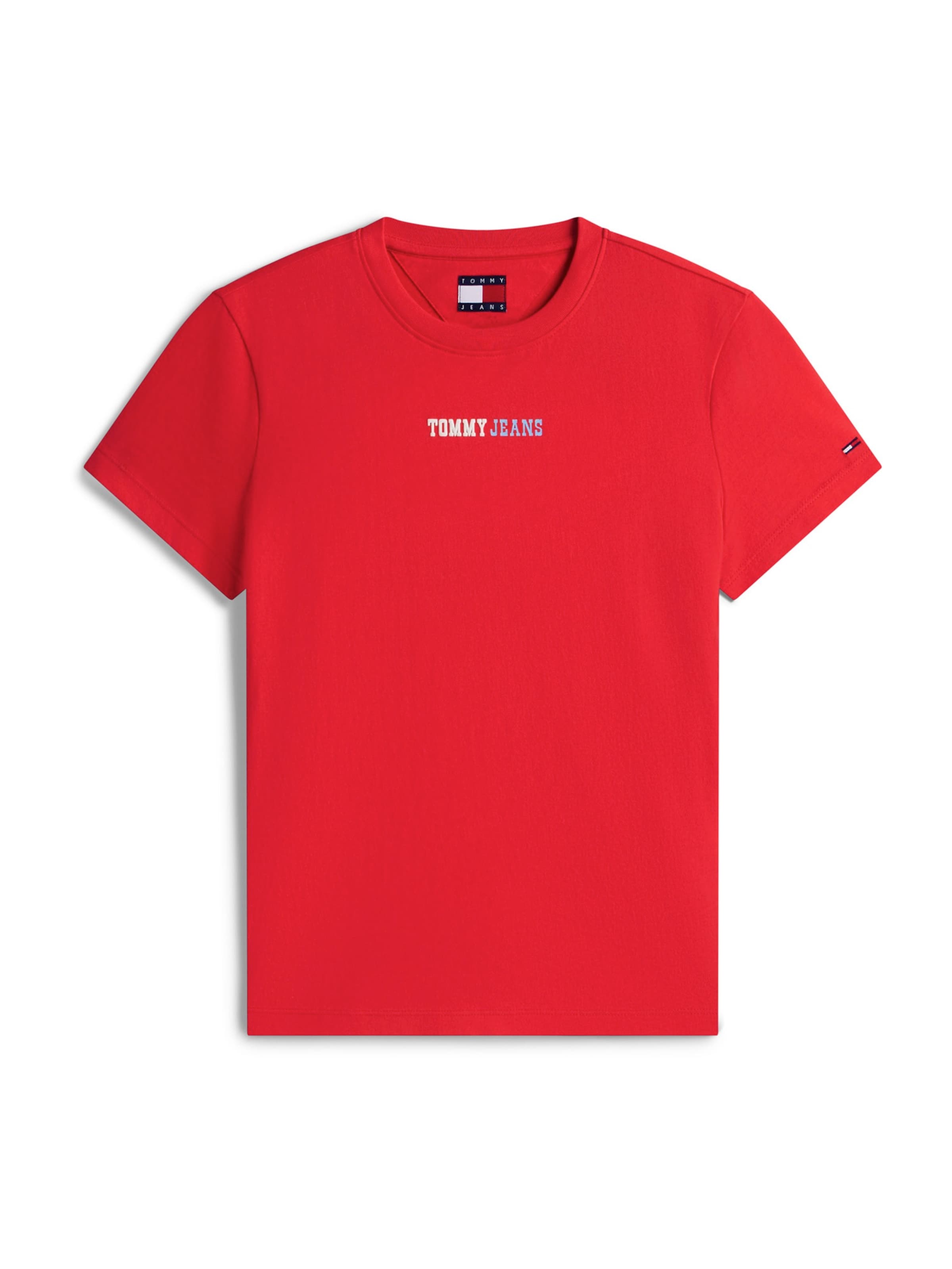 

Tommy Jeans Футболка 'ESSENTIAL' в красном цвете, Красный, Tommy Jeans Футболка 'ESSENTIAL' в красном цвете