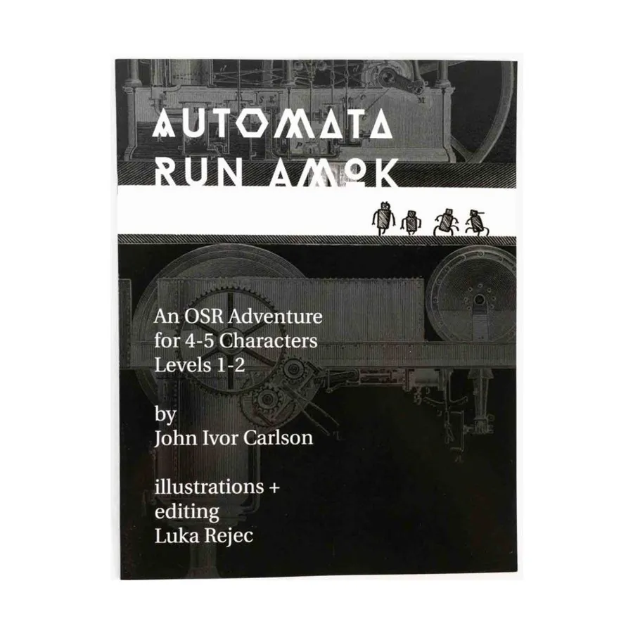 

Automata Run Amok, Roleplaying Games (Dwarven Automata), мягкая обложка