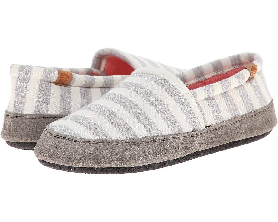 

Тапочки Acorn Acorn Moc Summerweight, цвет White Stripe