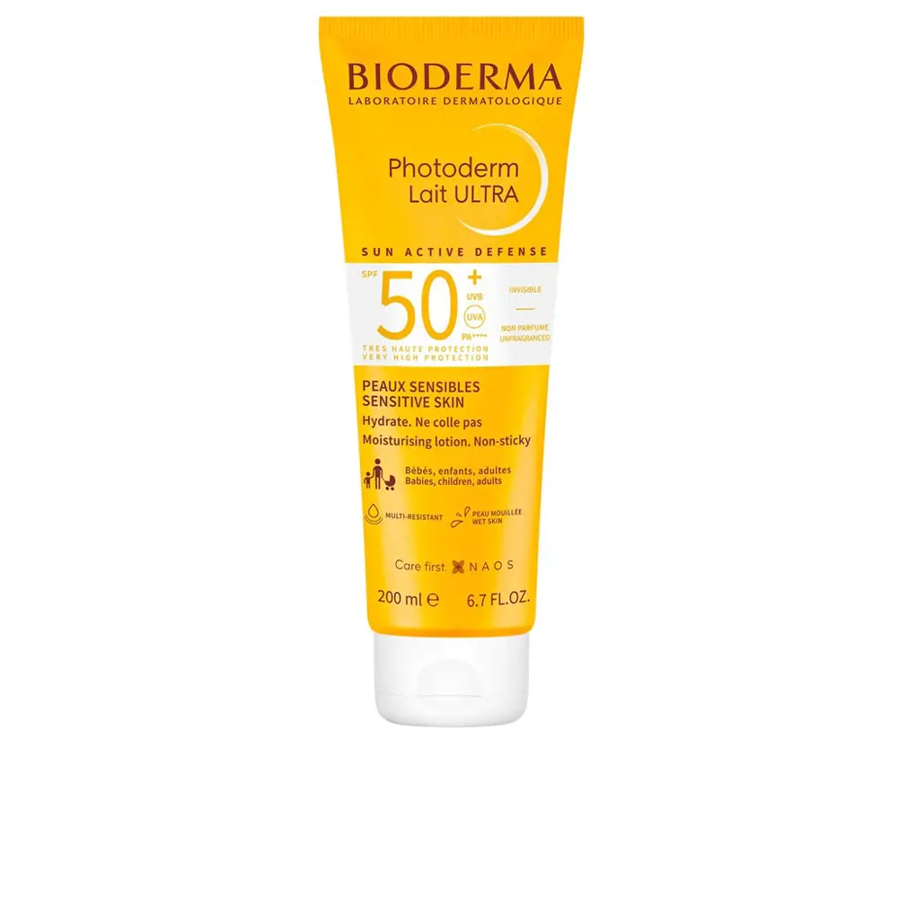 

Солнцезащитный крем Photoderm lait ultra leche familiar spf50+ Bioderma, 200 мл.