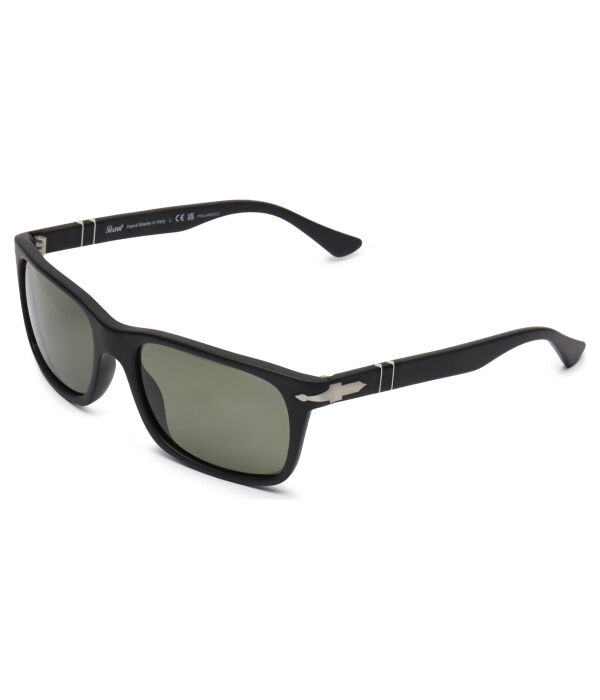 

Солнцезащитные очки мужские Persol прямоугольной формы, черный