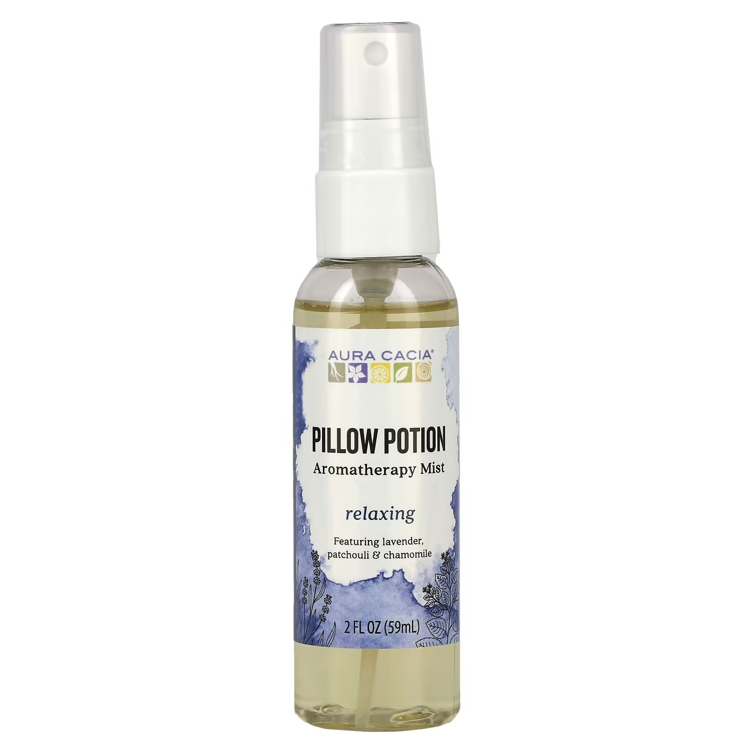 

Ароматерапевтический спрей Aura Cacia Pillow Potion с эфирными маслами, 59 мл