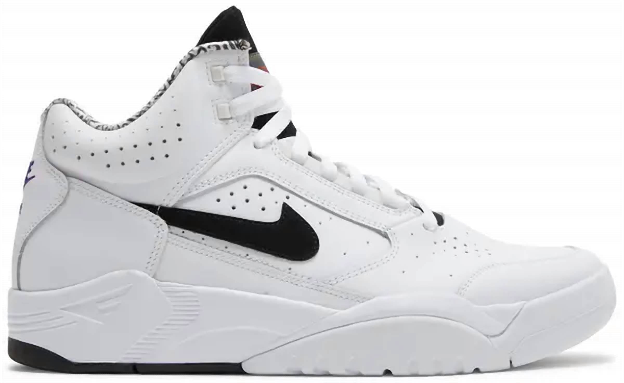 

Nike Мужские кроссовки Air Flight Lite Mid в бело-черном цвете