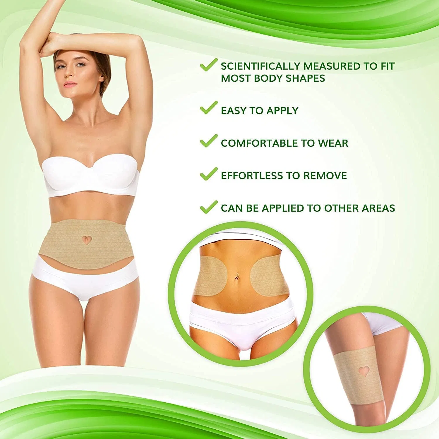 Обертывание для тела Shape and Tone, 10 шт. Shape And Tone Body Products — фото 2
