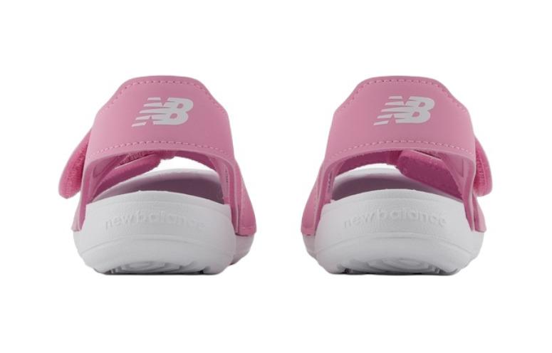 NB 809 Амортизирующие и дышащие детские сандалии розовые для детей от 3 до 7 лет New Balance, светло-розовый — фото 4