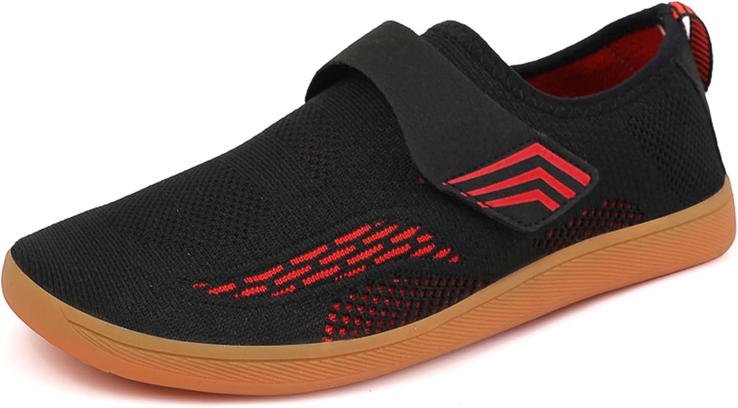 

Мужские и женские кроссовки для ходьбы с широкой носочной частью, босоножки, нулевая стойка, минималистичные, дышащие, противоскользящие, повседневные, для кросс-тренинга и бега Generic, черный