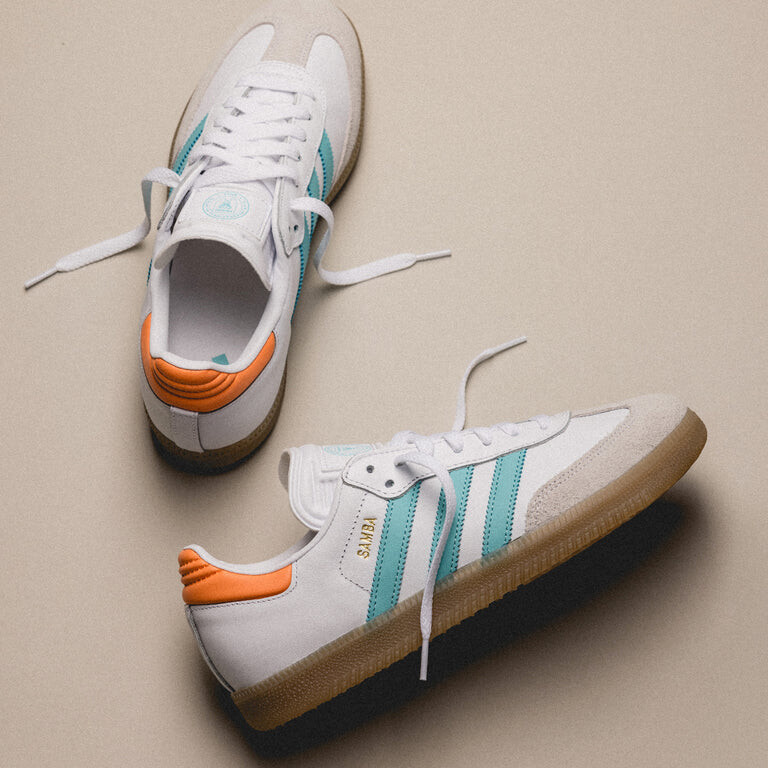 

Кроссовки x mls samba *inter miami cf* Adidas, белый