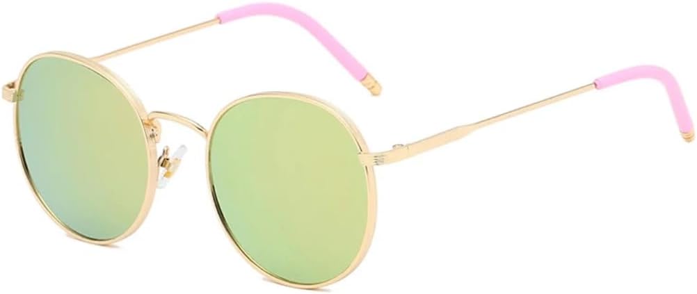 

Классические роскошные солнцезащитные очки в крупной овальной металлической оправе для женщин и мужчин, для путешествий, вождения и активного отдыха, с защитой от УФ-излучения UV400 TVTBBVV, Gold Pink