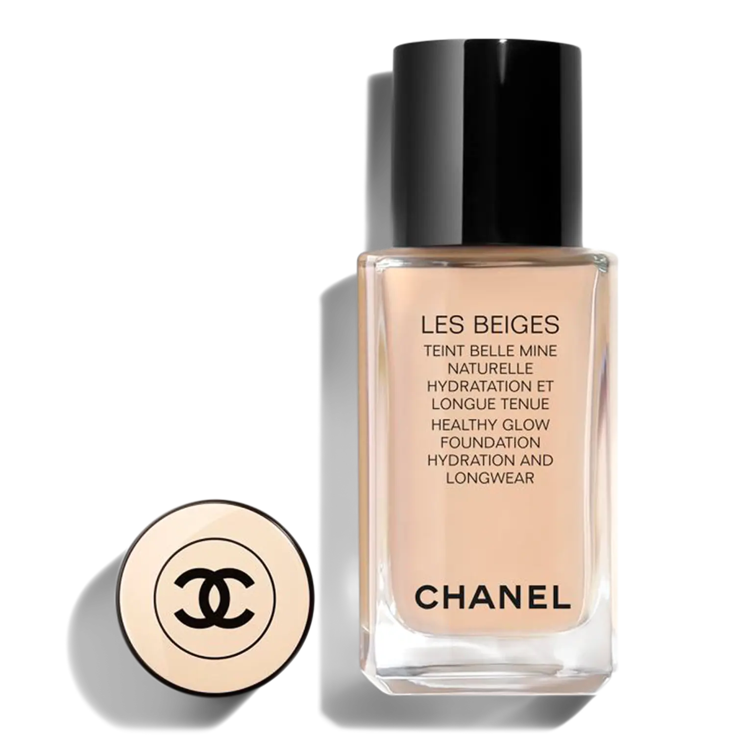 

Увлажняющая и стойкая тональная основа LES BEIGES Healthy Glow Foundation CHANEL, BR22 (light-medium shade, rosy undertone)