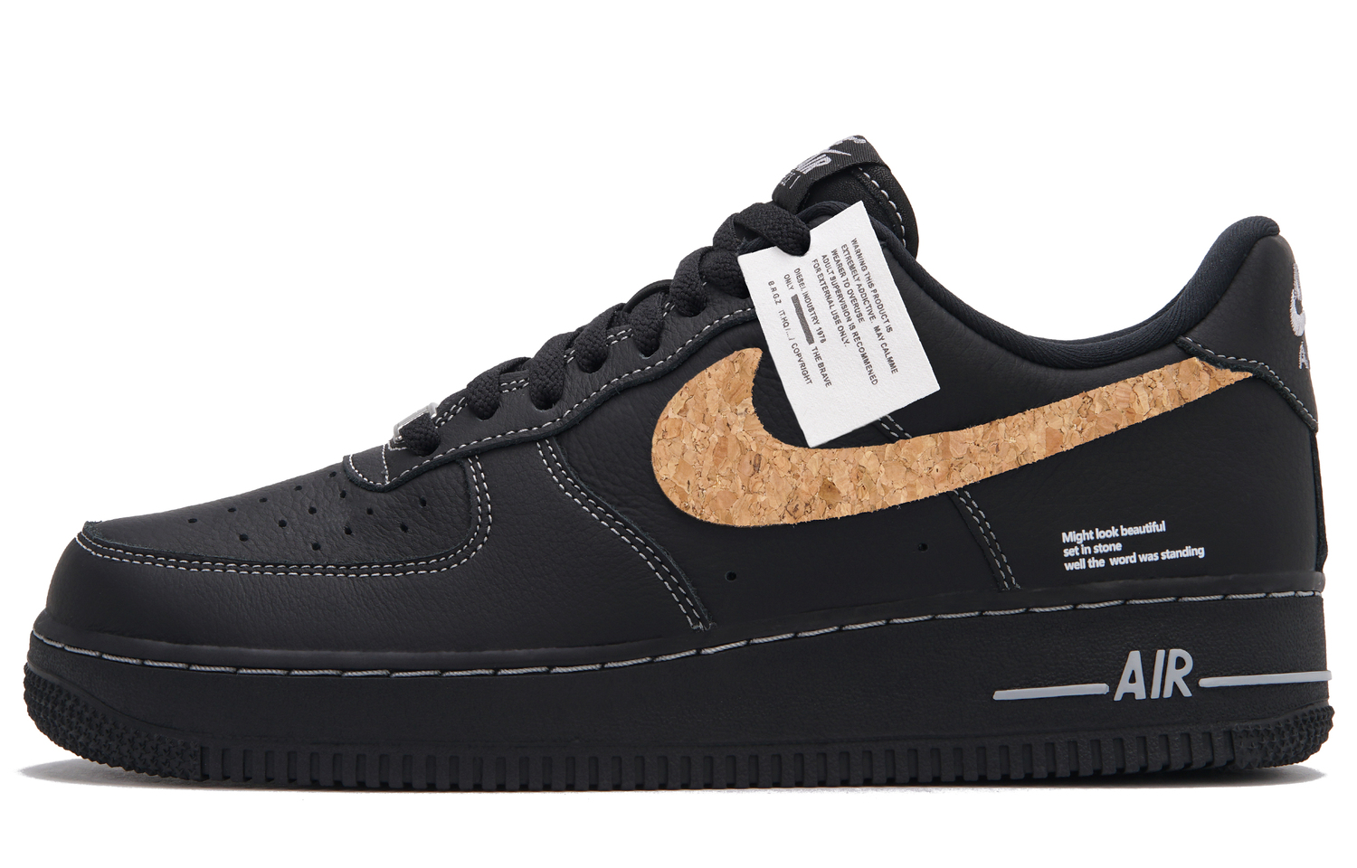 

Nike Кроссовки для скейтбординга Air Force 1 Pilot C Low top Unisex Black Yellow