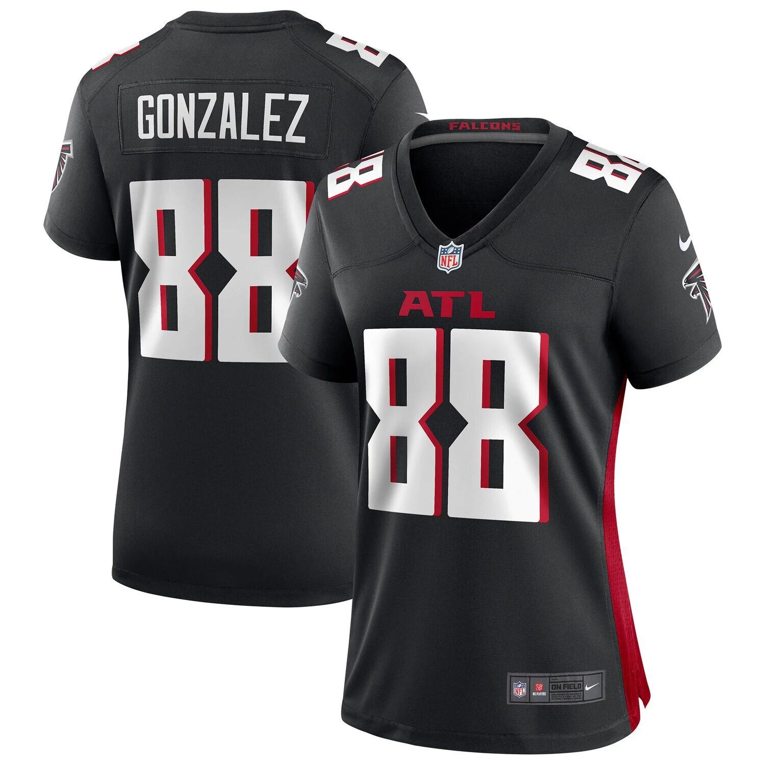 

Женская майка Nike Tony Gonzalez Black Atlanta Falcons Game Retired Player Nike