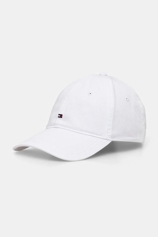 

Хлопковая кепка с козырьком Tommy Hilfiger, белый
