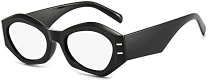 

Солнцезащитные очки Polygon для женщин, винтажные, неправильной формы, желейного цвета, мужские, в маленькой оправе, с защитой от УФ-излучения UV400 MTZJH, Black Silver