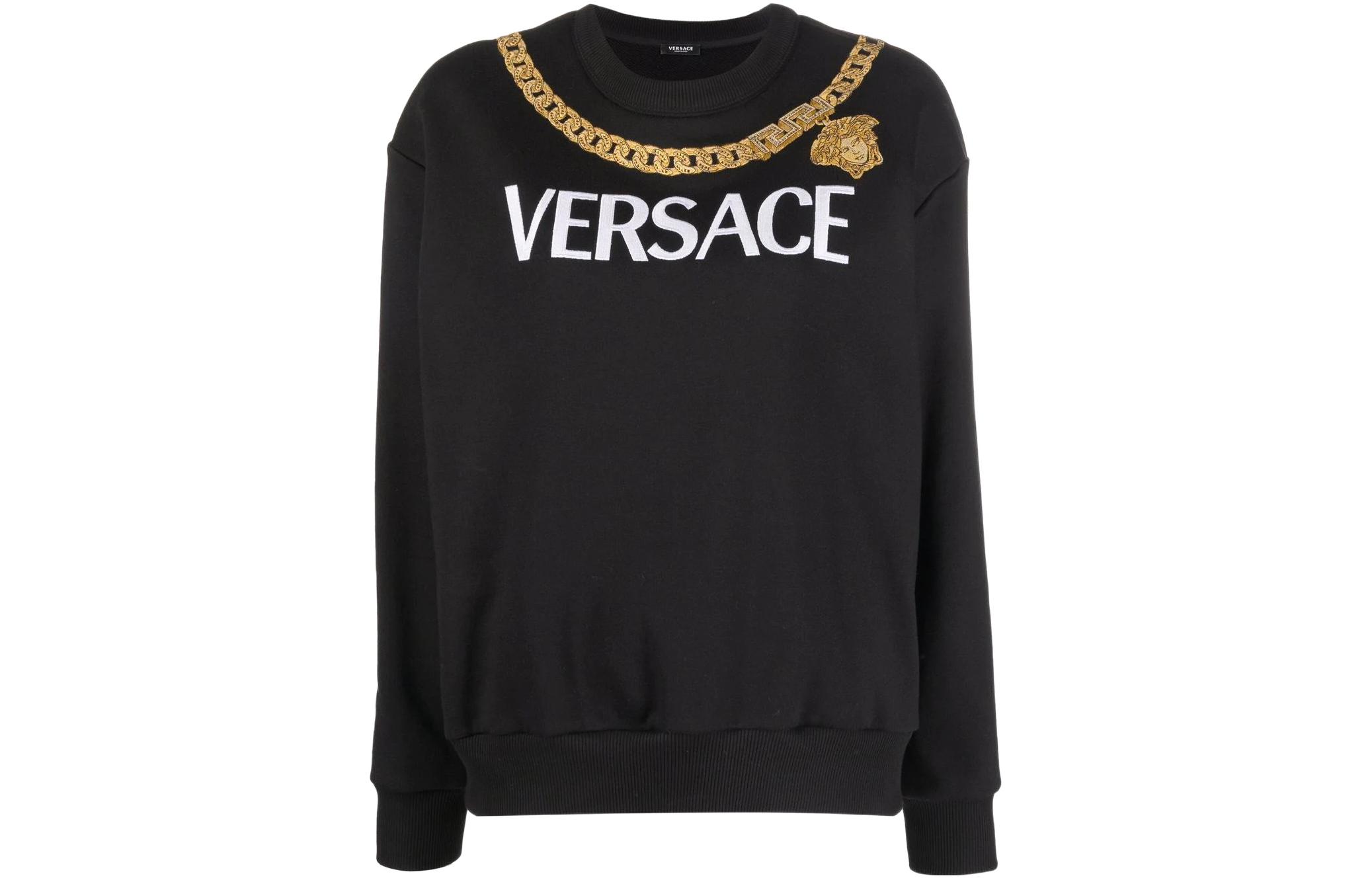 

Свитер женский черный VERSACE