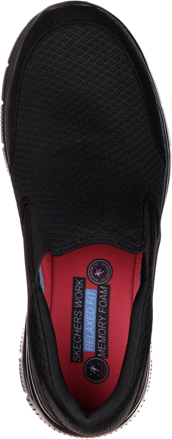 Мужские кроссовки Skechers Flex Advantage с противоскользящей подошвой Mcallen, черный — фото 2