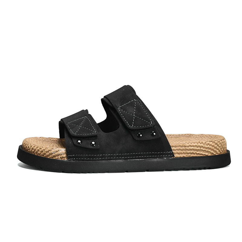 

TFKY Резиновые шлепанцы мужские черные, цвет Black