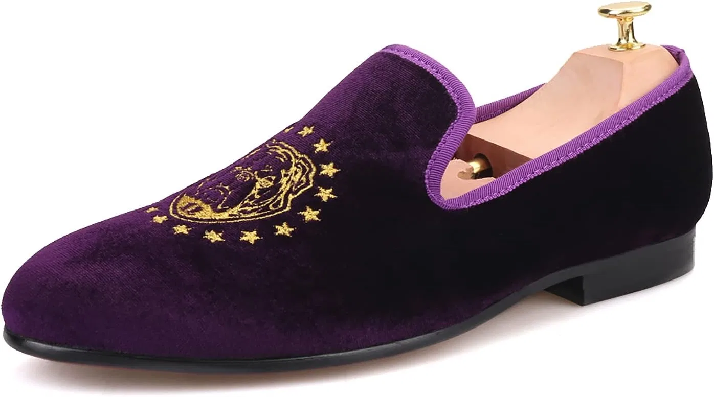 Лоферы вельветовые HI&HANN Purple — фото 2