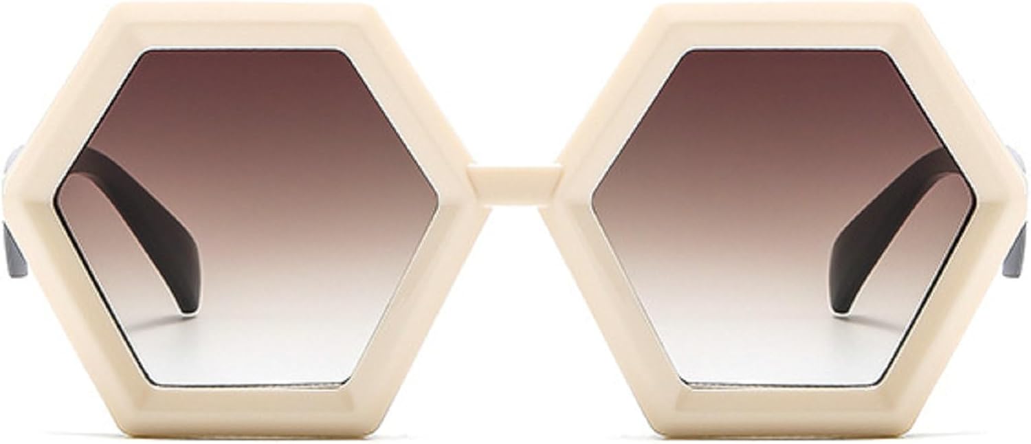 

Солнцезащитные очки в стиле ретро: многоугольные квадратные, женские, градиентные оранжевые, чайные оттенки, модные мужские, двухцветные, трендовые солнцезащитные очки N45 mincl, Brown