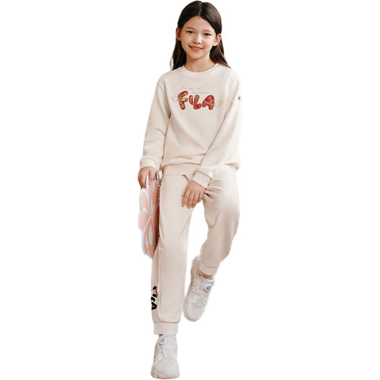 

Унисекс вязаные свитшоты FILA, maltose белый