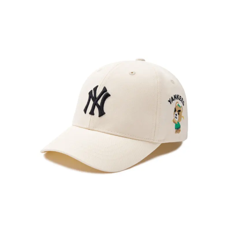 

MLB Хлопковая бейсболка детская белая, White