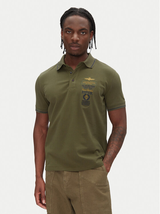 

Рубашка поло стандартный крой 251PO1853P191 Aeronautica Militare, хаки