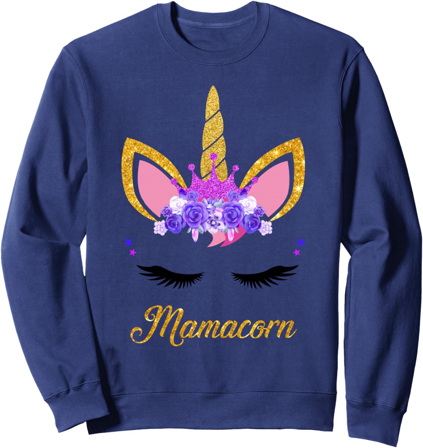 

Толстовка Mamacorn Unicorn Mother, темно-синий