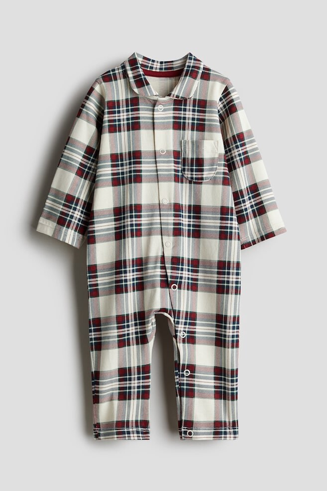 

Пижама с воротником H&M, бежевый