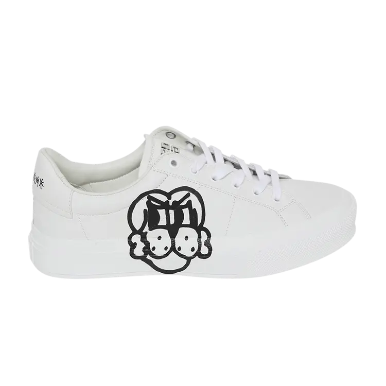 Кроссовки Givenchy Chito x Givenchy Wmns City Court Dog Spray - White, белый