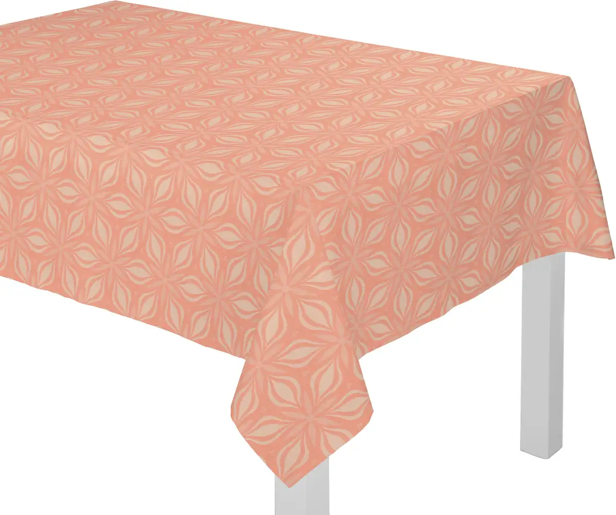 

Скатерть Adam "Retro Floret", экологичная 130х190 см, цвет papaya