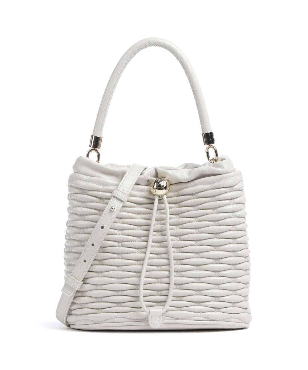 

Мини-Сумка-Ведро Nido из кожи наппа Furla, белый