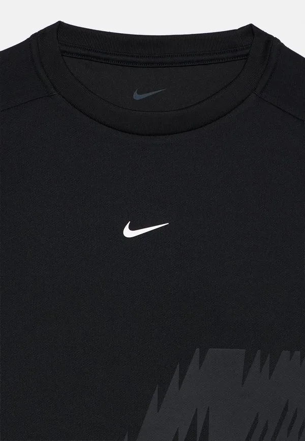 Яркая спортивная футболка Nike Performance, Black/White — фото 4