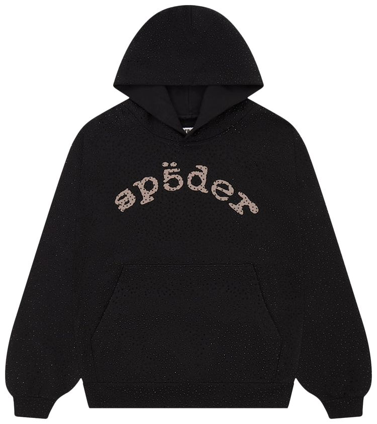 

Худи Sp5der VVS Hoodie 'Black', черный