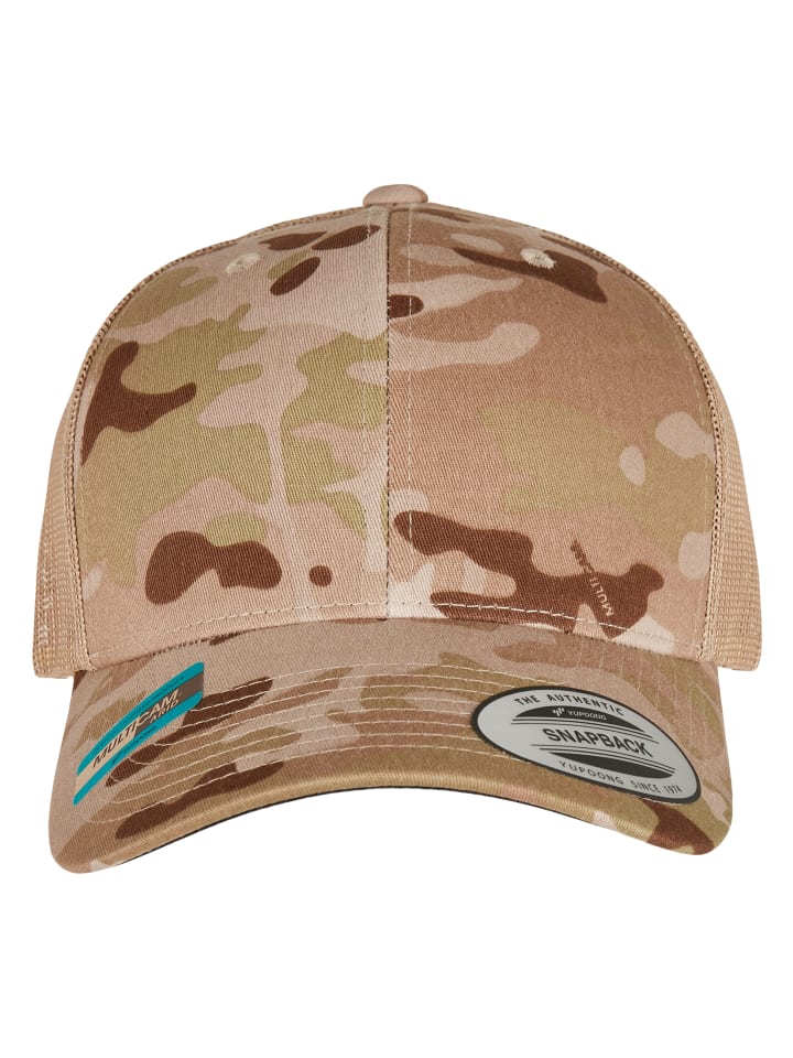 

Бейсболка Flexfit Trucker, цвет multicam arid/tan