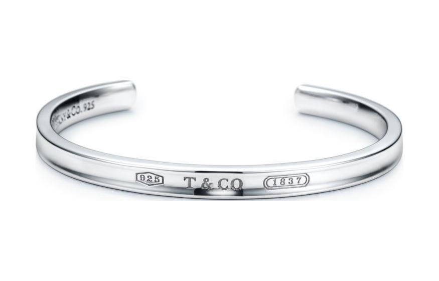 

TIFFANY & CO. Браслет из стерлингового серебра 925 пробы Unisex Silver