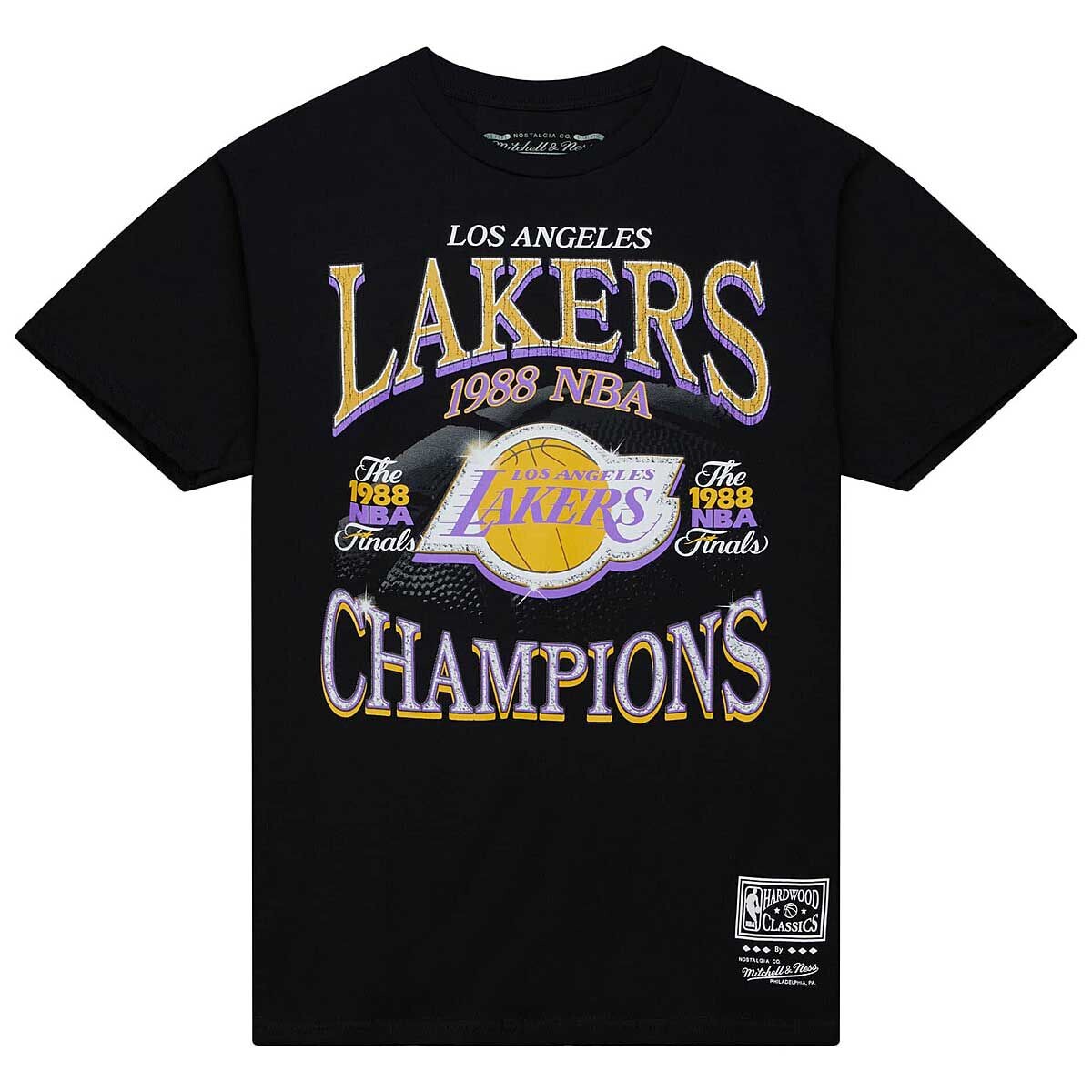 

Футболка NBA LOS ANGELES LAKERS CHAMPIONS ERA T-SHIRT Mitchell And Ness, цвет Schwarz