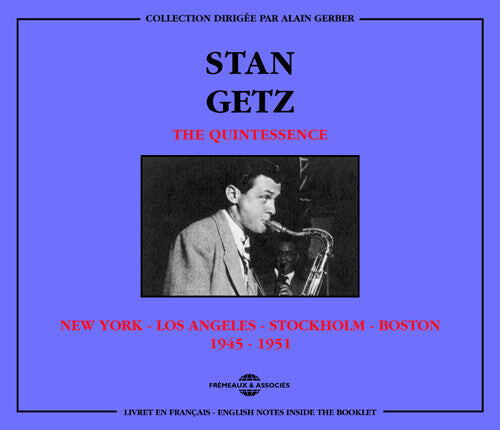 

CD диск Getz, Stan: Quintessence Los Angeles-Stockholm-Boston 1945-195