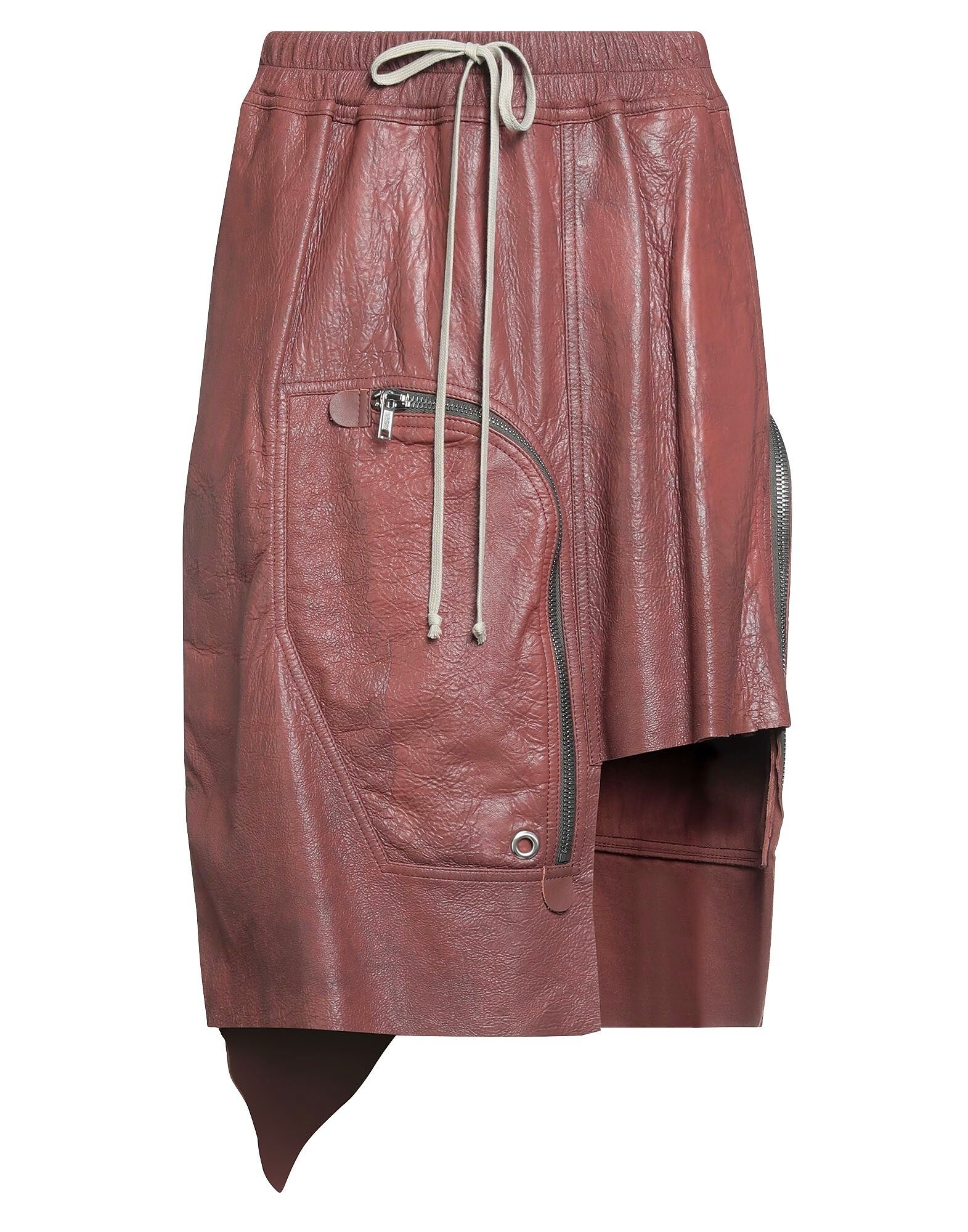 

Юбка миди Rick Owens, коричневый