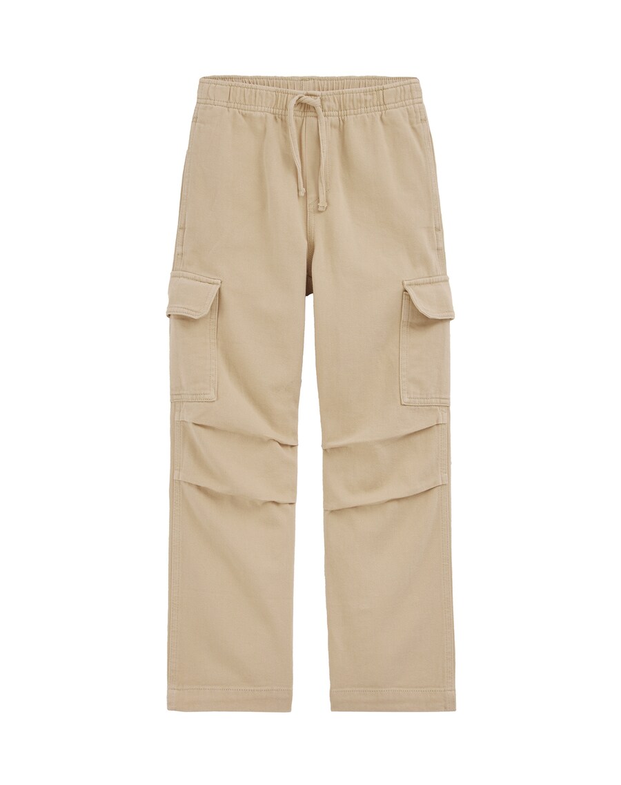 

Тканевые брюки WE Fashion Regular Pants, бежевый