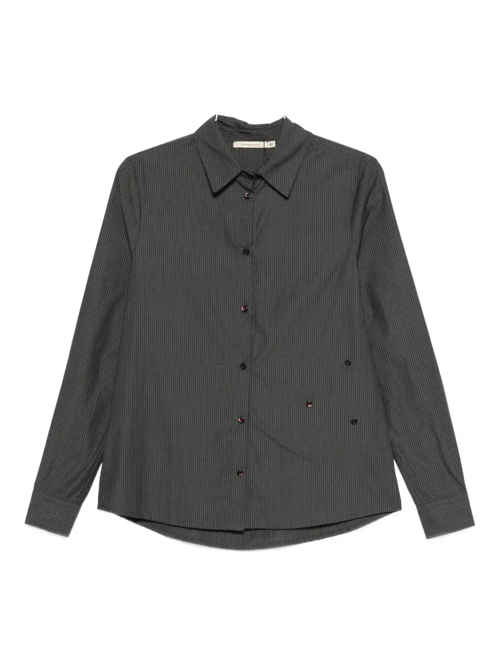 

Полосатая рубашка с пуговицами Donald Paloma Wool, черный