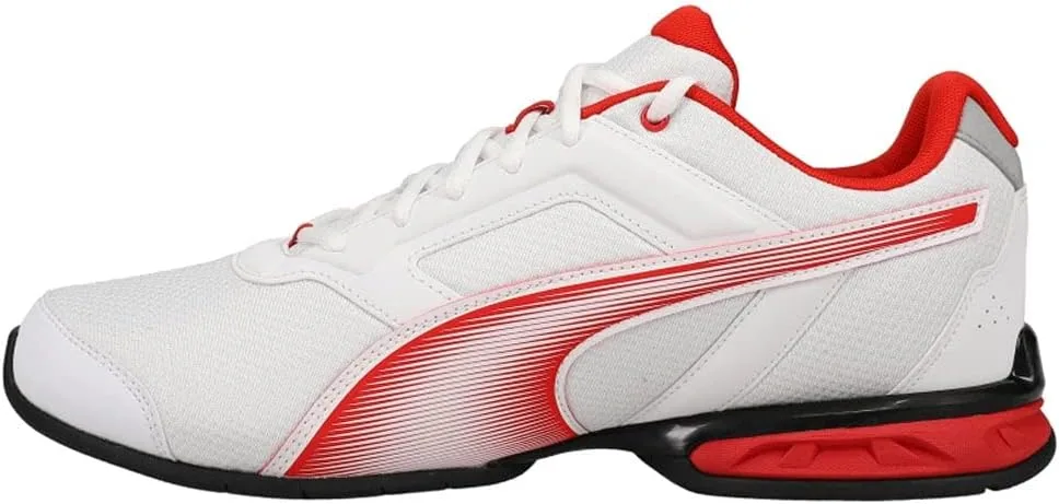 Мужские беговые кроссовки PUMA Tazon 7, белый/красный — фото 4