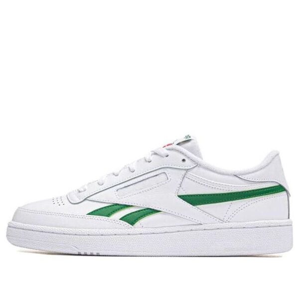 

Кроссовки club c revenge 'white green' Reebok, белый