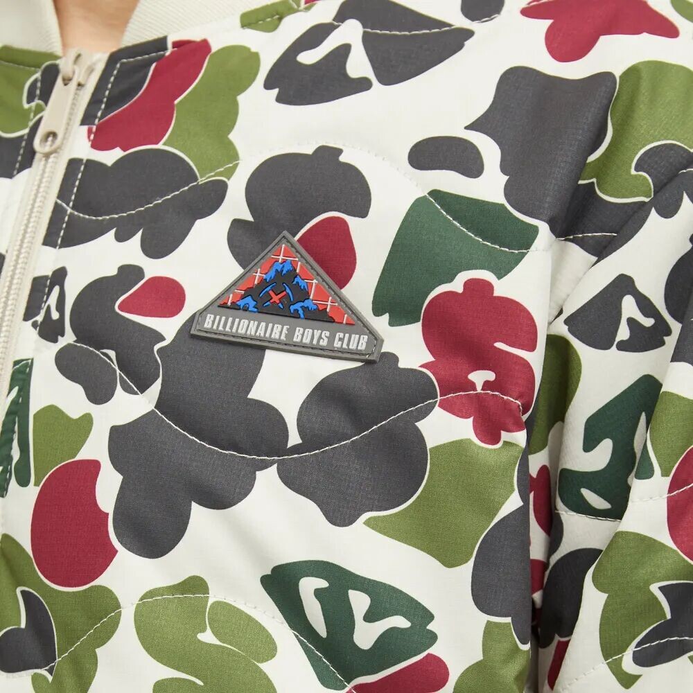 

Стеганая пуховая подкладка Billionaire Boys Club, мультиколор