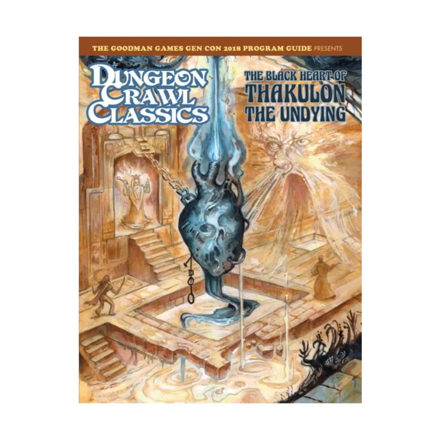 

Black Heart of Thakulon The Undying, Dungeon Crawl Classics Role Playing Games - Adventures, мягкая обложка