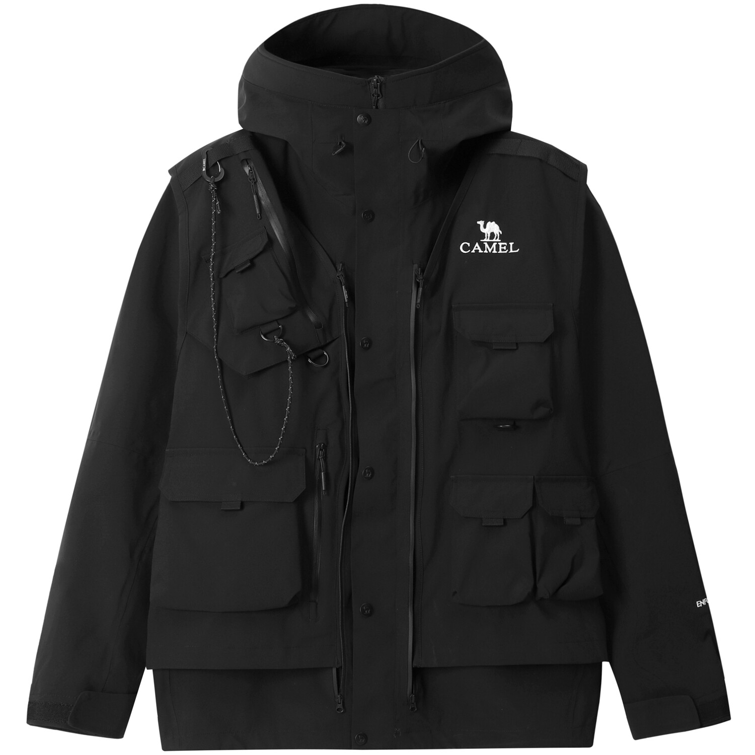 

Ветровка для всех погодных условий унисекс Camel, цвет Phantom Black