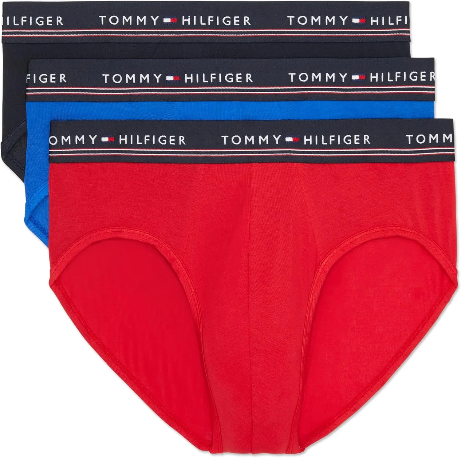 Трусы Tommy Hilfiger, красный, королевский синий, темно-синий